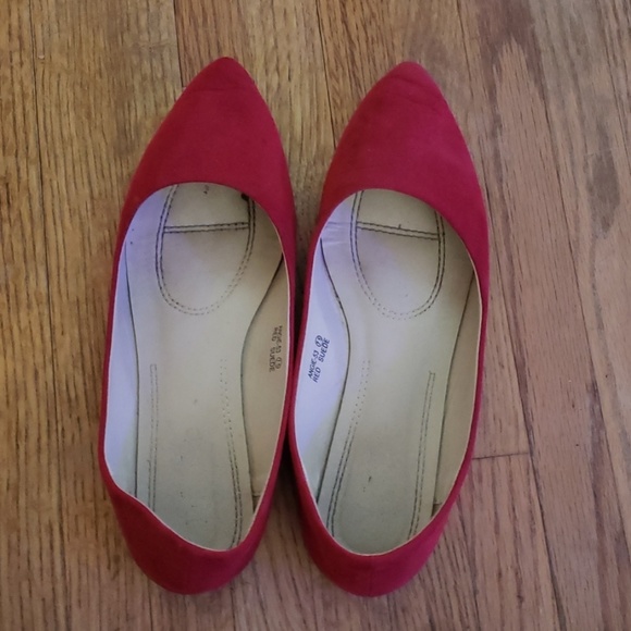 Bella Marie Shoes - Red flats